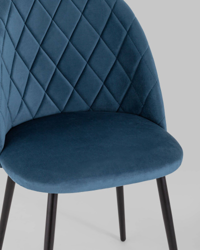 Стул Марсель велюр пыльно-синий. Фото №9