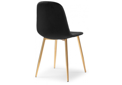 Стул Dabl black / gold фото Стул Dabl black / gold. Фото №4