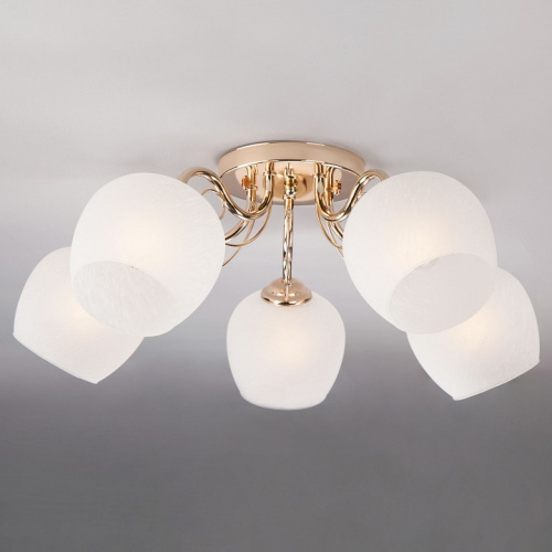 Потолочная люстра Eurosvet Wendy 30138/5 золото. Фото №1