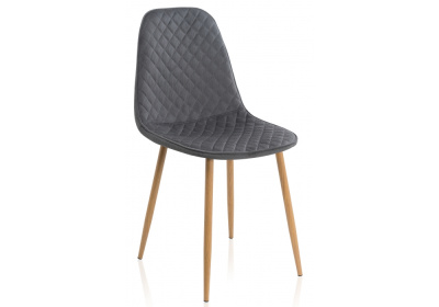 Стул Capri grey / wood. Фото №2