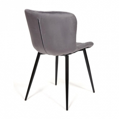 Стул QUINCY (mod. 8272) металл/ткань, 49х53х84,5 см, серый (G-062-40)/черный (поставляется по 4 шт) фото Стул QUINCY (mod. 8272) металл/ткань, 49х53х84,5 см, серый (G-062-40)/черный (поставляется по 4 шт). Фото №2