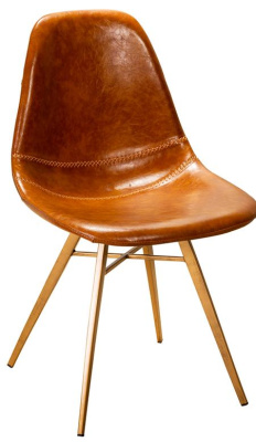 Стул складной ДЖОН металлик, желтый. Фото №2