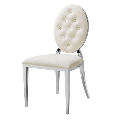 Стул Y110С бежевый бархат фото Стул Y110С бежевый бархат. Фото №3