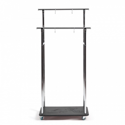 Вешалка гардеробная MAPLE МДФ/металл, 72*40*158 см, Венге. Фото