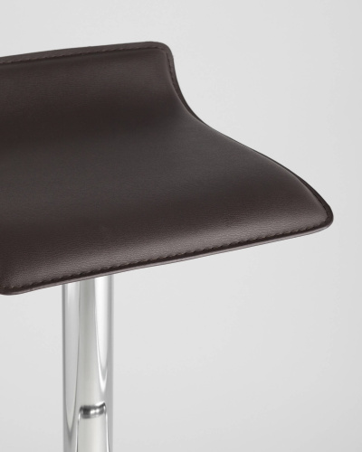 Стул барный Хай-Тек коричневый. Фото №10