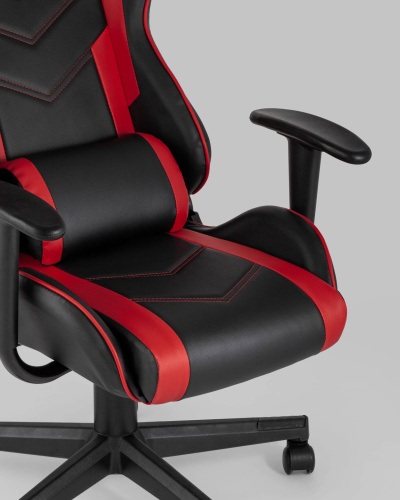 Кресло игровое TopChairs Impala красное. Фото №9