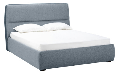 Кровать с ортопедическим основанием и ящиком Сканди 1.6 Грей фото Кровать с ортопедическим основанием и ящиком Сканди 1.6 Грей. Фото №2