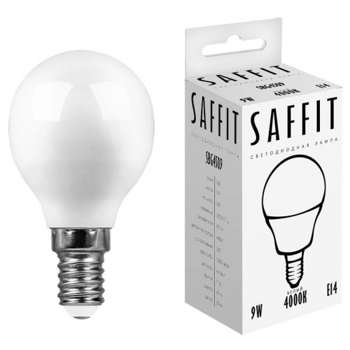 Лампа светодиодная Feron SBG4509 E14 9Вт 4000K 55081. Фото №1