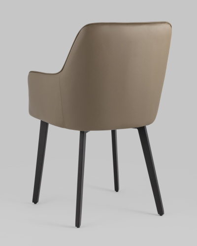 Стул Прайм экокожа коричневая. Фото №7