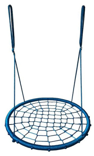 Качели детские Гнездо 100, голубой. Фото №1