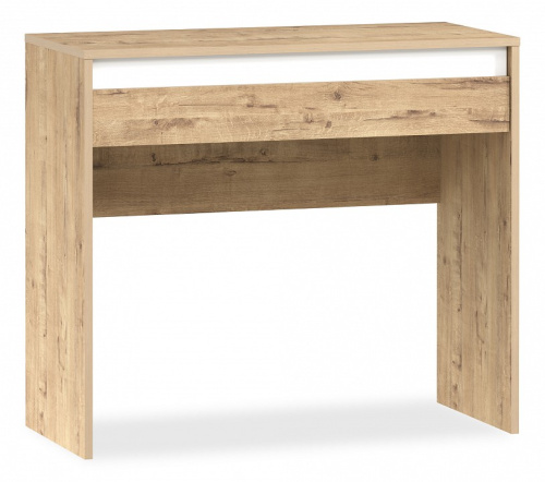 Стол туалетный Virginia НМ 011.08, Белый Скандинавский/Дуб Бунратти. Фото №1