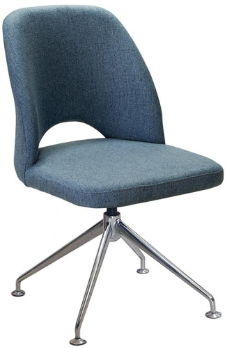 Стул Ledger Spider CR Сканди БлюАрт. Фото №1