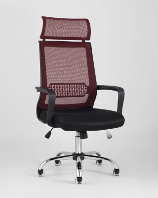 Кресло офисное TopChairs Style красное фото Кресло офисное TopChairs Style красное. Фото №4
