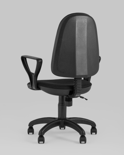 Кресло компьютерное Престиж черное. Фото №7