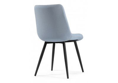 Стул Fox black / light blue. Фото