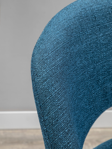 Кресло Lars БлюАрт/Тёмный Орех. Фото №8