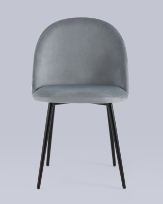 Стул Фолио велюр серый. Фото