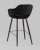 Стул барный Саймон велюр черный. Фото №7