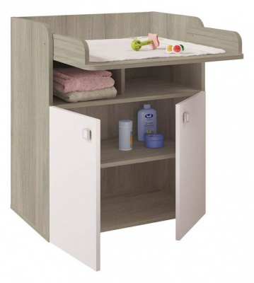 Комод пеленальный Polini kids Simple 1270, древесина белая древесина фото Комод пеленальный Polini kids Simple 1270, древесина белая древесина. Фото №4