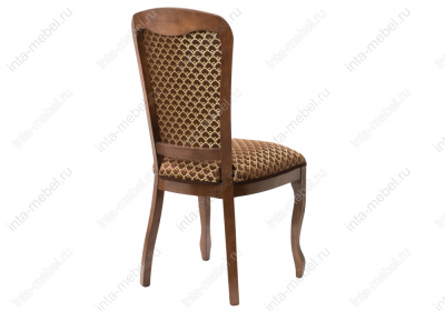 Стул деревянный Клето орех / золото. Фото