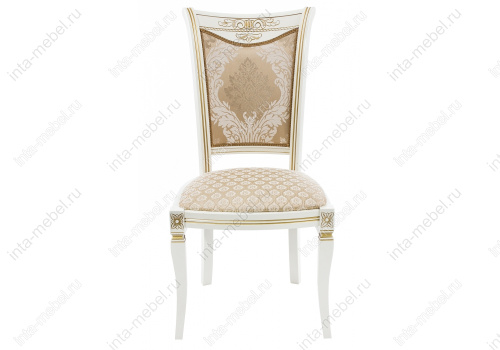 Стул деревянный Mariano молочный патина. Фото №12