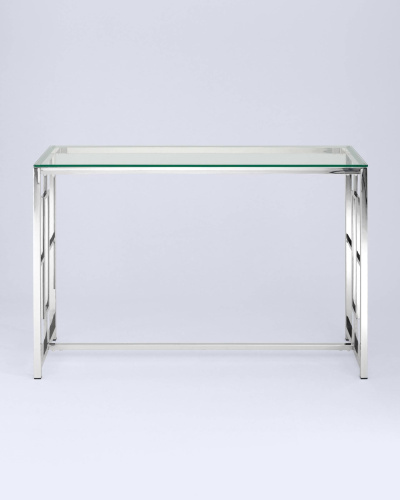 Консоль БРУКЛИН 120*40 серебро. Фото №4