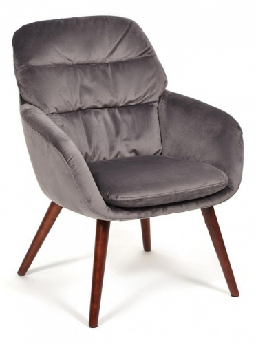 Кресло ORFEI (mod. DM4156)   дерево, ткань, 65*75*87, серый (28-grey). Фото №1