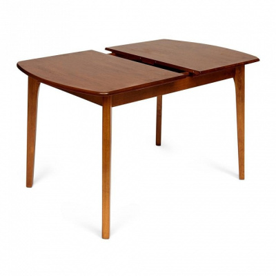 Стол ROBERTO (mod. EHR3248R+12 H4) дерево гевея/мдф, 80х120+30х76см, rustic oak (дуб). Фото №2