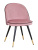 Стул Gabi LUX велюр розовый фото Стул Gabi LUX велюр розовый. Фото №1