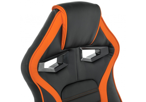 Стул Monza 1 оранжевое / черное. Фото №5