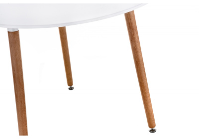 Стол деревянный Lorini 80 white / wood фото Стол деревянный Lorini 80 white / wood. Фото №3