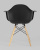 Стул DAW черный. Фото №6