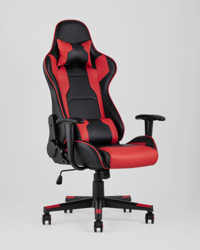 Кресло игровое TopChairs Diablo красное. Фото №3