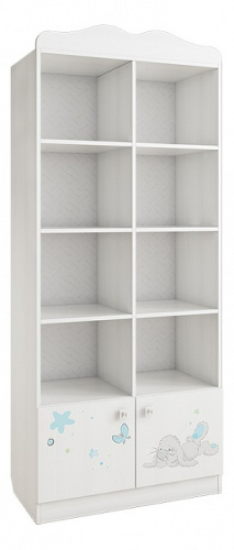 Бонни Стеллаж белый рамух/Кэнди. Фото №1