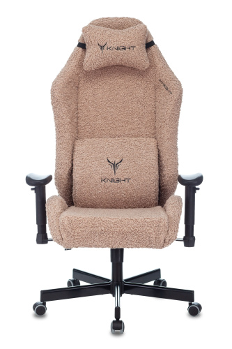 Кресло игровое Knight T1 коралловый экомех с подголов. крестовина металл. Фото №5