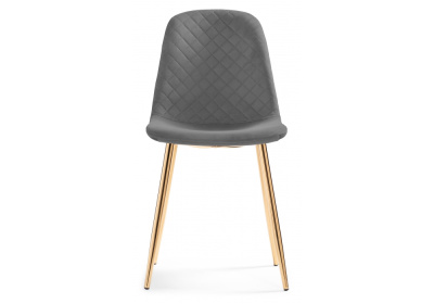Стул Dabl dark gray / gold. Фото