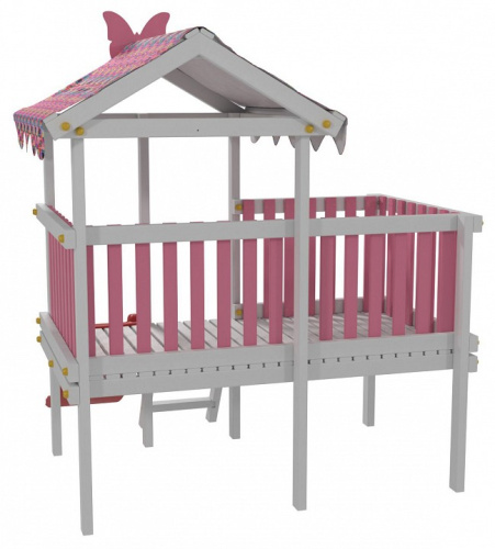 Комплекс игровой ДК6Р, розовый, серый. Фото №4