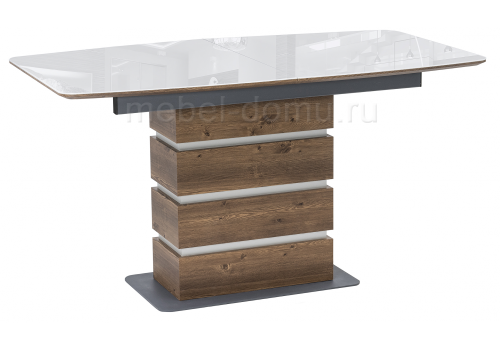 Стол Фернан орех кантри / белый. Фото №1