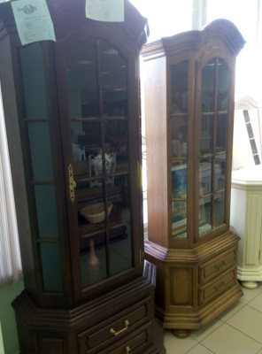 Шкаф для посуды Ноктюрн ГМ 5261 С (зеркало) фото Шкаф для посуды Ноктюрн ГМ 5261 С (зеркало). Фото №2