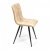 Стул CHILLY (mod. 7095) ткань/металл, 53х47х88 см, высота до сиденья 50 см, бежевый barkhat 5/черный (поставляется по 4 шт). Фото №2