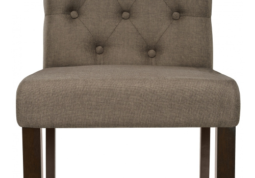 Стул деревянный Amelia dark walnut / fabric brown. Фото №6