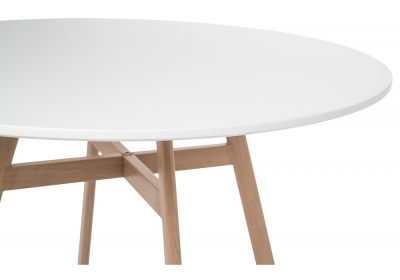 Стол Skandi 90 белый фото Стол Skandi 90 белый. Фото №2