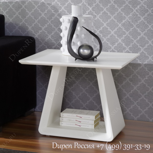 Журнальный стол DUPEN CT-223 Белый матовый. Фото №3