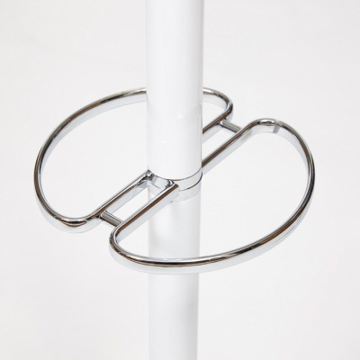 Вешалка XY-028 белый глянец (glossy white). Фото