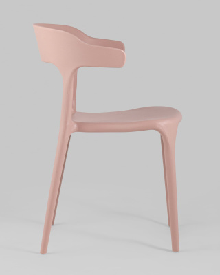 Стул Neo пластик пыльно-розовый фото Стул Neo пластик пыльно-розовый. Фото №4