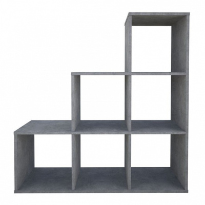 Стеллаж Polini Home Smart, серый. Фото