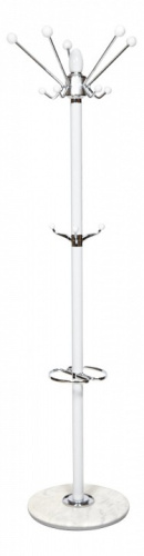 Вешалка XY-027 белый глянец (glossy white) фото Вешалка XY-027 белый глянец (glossy white). Фото №1