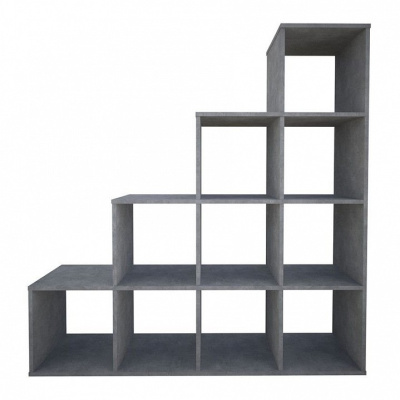 Стеллаж Polini Home Smart, серый. Фото