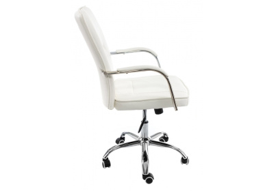 Стул Компьютерное кресло Nadir белое фото Стул Компьютерное кресло Nadir белое. Фото №4