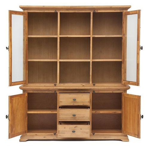 Буфет Secret De Maison AVIGNON( mod. PRO-D01-178 ) дерево акация, 220х178х45см, Натуральный (Brushed Ash color). Фото №2